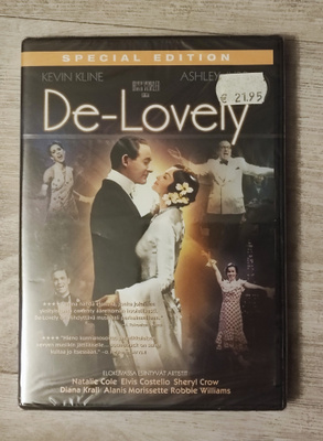 De-Lovely Special Edition UUSI Kevin Kline Ashley Judd