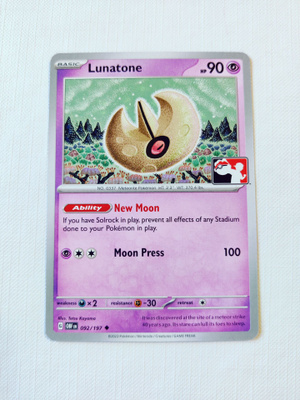 Lunatone - Prize Pack Series 4