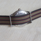 18mm RAF "James Bond" musta/oliivi/punainen ranneke - pikkukuva 4
