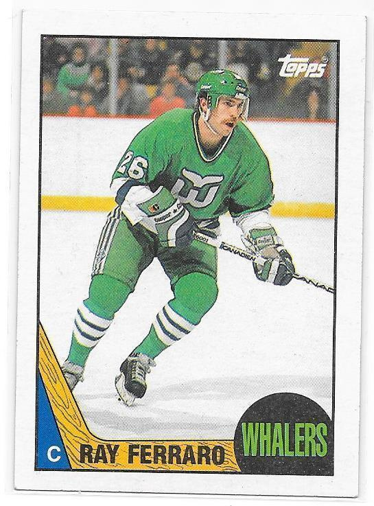 1987-88 Topps #109 Ray Ferraro Hartford Whalers