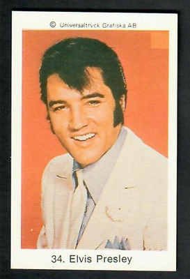 Keräilykuva - Elvis Presley 34.