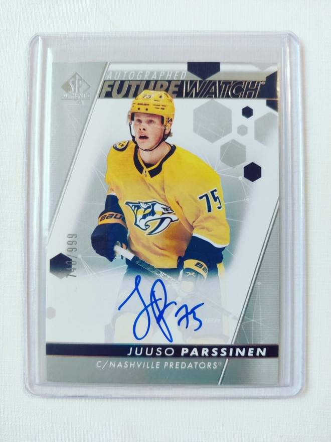 Juuso Pärssinen - 22-23 SP Autographed Future Watch /999