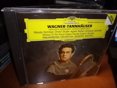 CD WAGNER - TANNHÄUSER ( SIS POSTIKULU )