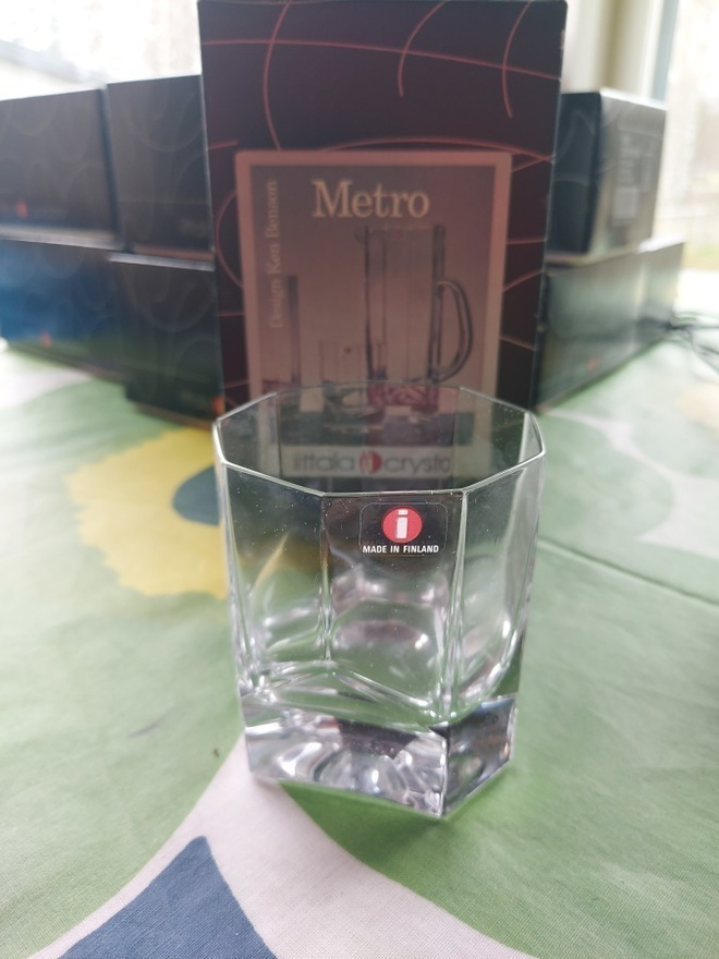 Iittala, Metro, juomalasi