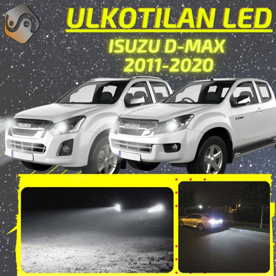 D-MAX DMAX (RT) 2011-2020 Ulkoiset LED -valot