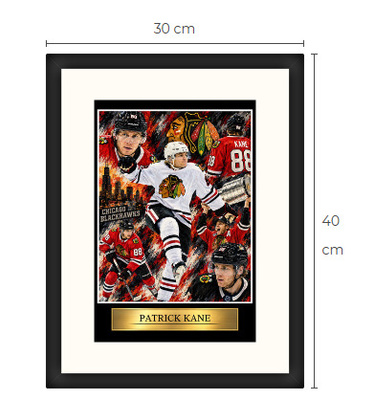 Uusi Patrick Kane Chicago NHL art print Limited Edition