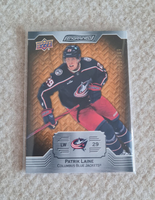 2023-24 Upper Deck Engrained Oak Patrik Laine #4 /349