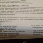 Aktiivisuusranneke johon suomenkielinen paperinen ohje - pikkukuva 2