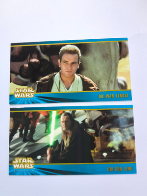2 STAR WARS keräilykorttia, kts!