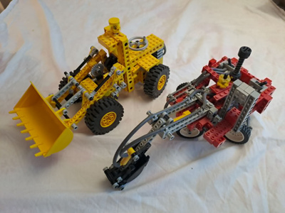 Technic + ohjekasa + palikat