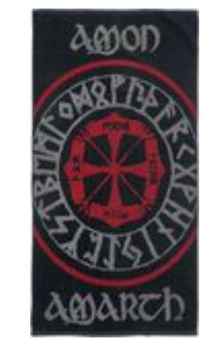 Amon Amarth Logo Pyyhe Large