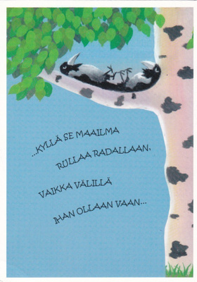 PERTTI YLINEN - VARIKSET MAKAA PUUNOKSALLA