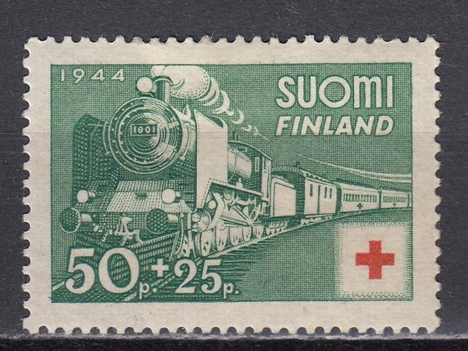 1944 Lape 278 Punainen Risti - Sairaalajuna *