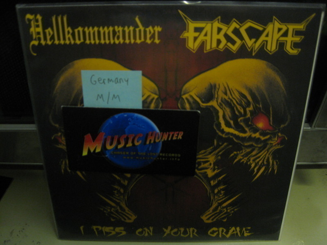 HELLKOMMANDER / FARSCAPE - I PISS ON YOUR GRAVE M-/M- 7"