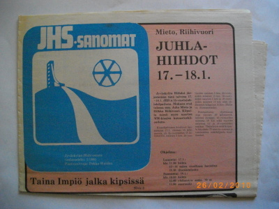 JHS-sanomat Nro 3/1980 (20.3)