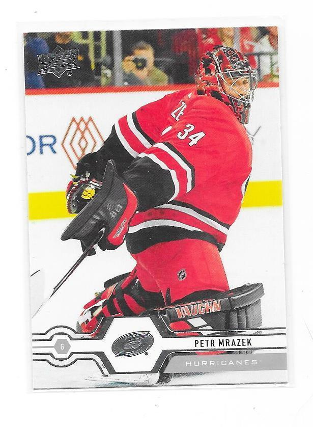 2019-20 Upper Deck #307 Petr Mrazek Carolina Hurricanes MV