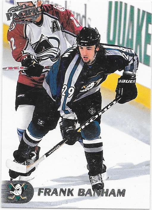 1998-99 Pacific #43 Frank Banham Anaheim Mighty Ducks