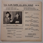 Olavi Virta – Kuolleet Lehdet, NE 196, V.1958, LOISTO KUNTO - pikkukuva 2