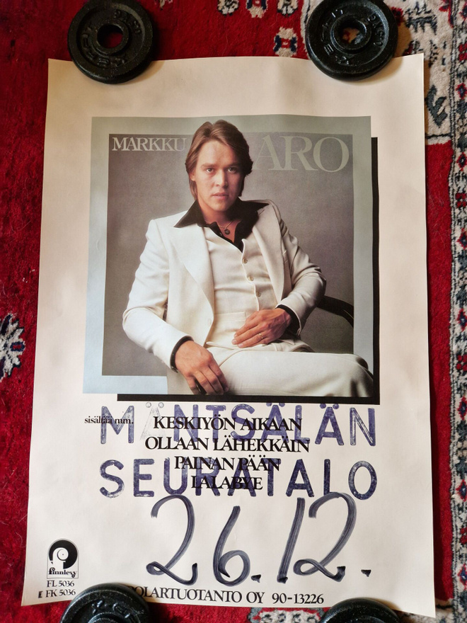 Markku Aro Keikkajuliste 60×42cm