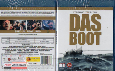 Sukellusvene U-96 (76 030) UUSI -FI- BLU-RAY nordic, (2) jur