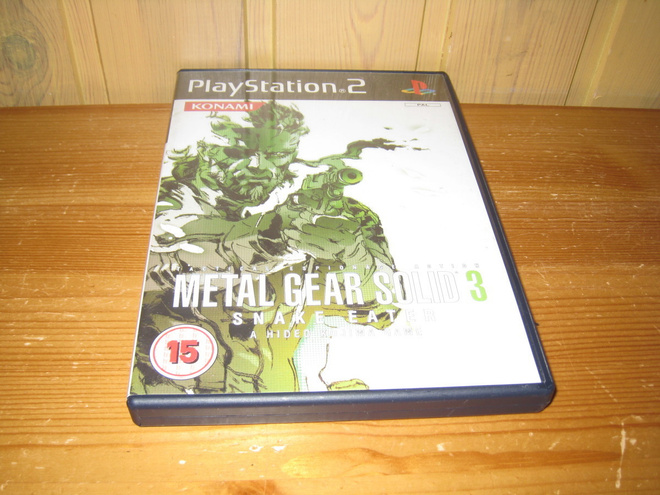 Metal Gear Solid 3 Snake Eater Ps2