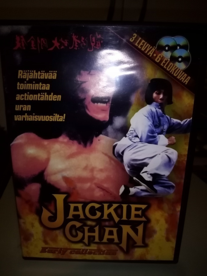 3DVD JACKIE CHAN EARLY COLLECTION ( SIS POSTIKULU  )
