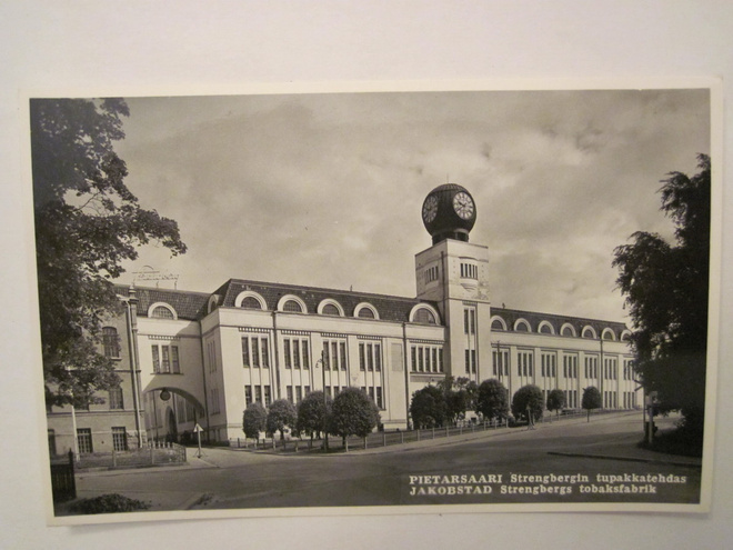 VANHA Postikortti Pietarsaari 1950-l Alkup.Mallikappale