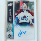Justus Annunen - 21-22 UD Clear-Cut Rookie Auto - pikkukuva 1