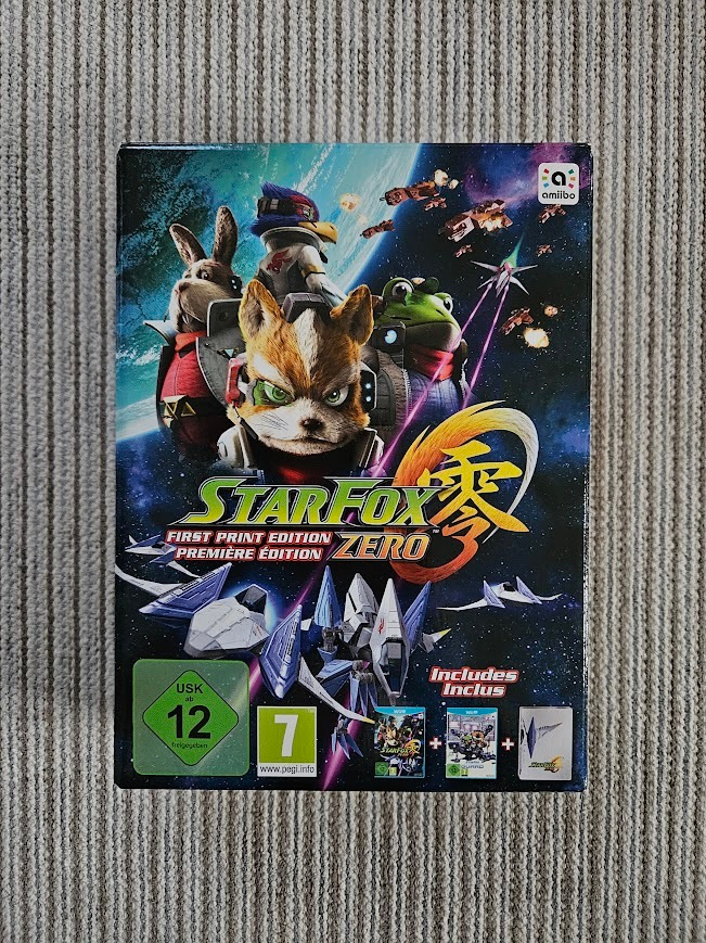 Star Fox: Zero First Print Edition (Wii U)