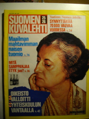 Suomen Kuvalehti Nro 25-26/1975 (16.3)