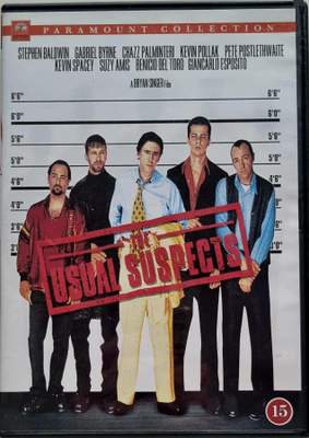 THE USUAL SUSPECTS DVD