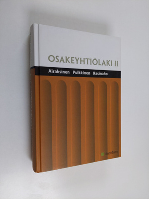 Manne Airaksinen : Osakeyhtiölaki 2
