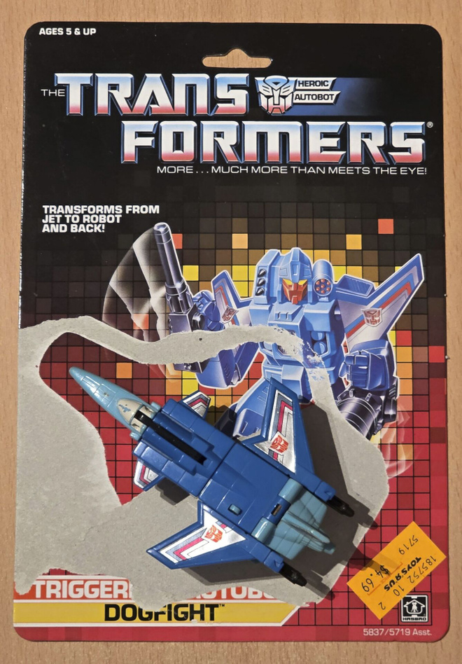 Transformers G1 DOGFIGHT (Triggerbots) 1988 *100%*