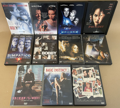 Sharon Stone-leffoja 11kpl DVD