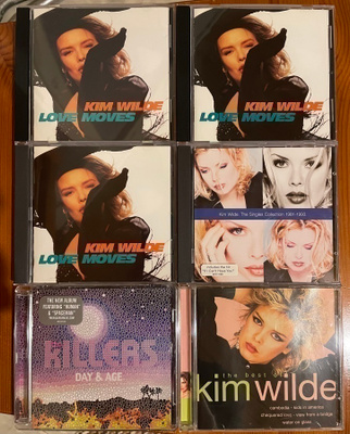 Kim Wilde,Killers cd levyjä