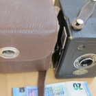 VANHA Kamera kodak Six-20 Popular Brownie Näpsä - pikkukuva 4