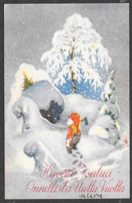 Tonttu kirves olalla (1954)