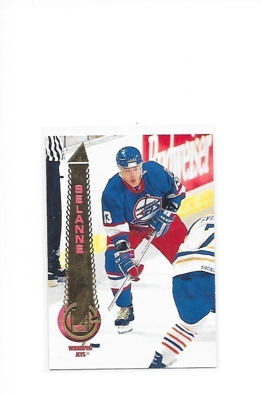 1994-95 Pinnacle #25 Teemu Selänne Winnipeg Jets
