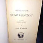 Oskar Uotila 'n kootut runoteokset I-II ( 1911 ) SIS POSTIKU - pikkukuva 2