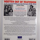 Steven Lance : Written Out of Television - A TV Lover's G... - pikkukuva 2