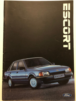 Myyntiesite - Ford Escort - 1/1986