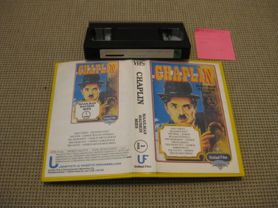 Chaplin - Maailman Hauskin Mies 1 osa-VHS (United Film)