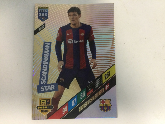 ANDREAS CHRISTENSEN - BARCELONA.PANINI 2024.FIFA 365.