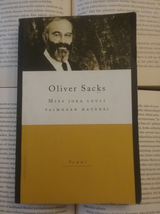 Oliver Sacks - Mies joka luuli vaimoaan hatuksi (nid.)