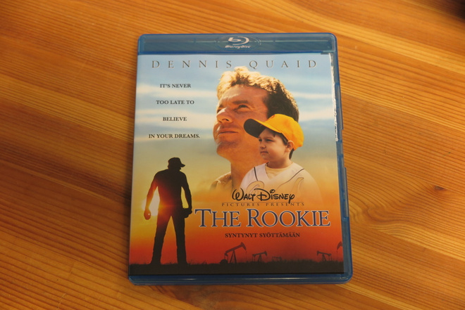 The Rookie suomijulkaisu blu-ray