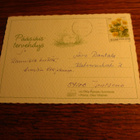 karto pk o.vikainen tyttö sinivuokot karitsa tipuset - pikkukuva 2