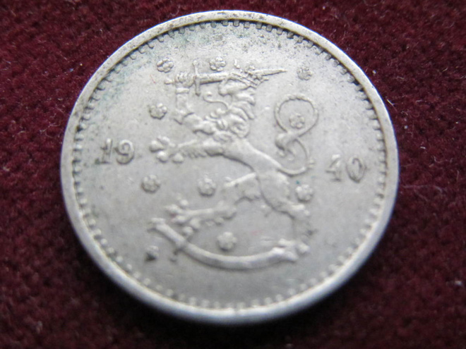 50 penniä 1940 CuNi