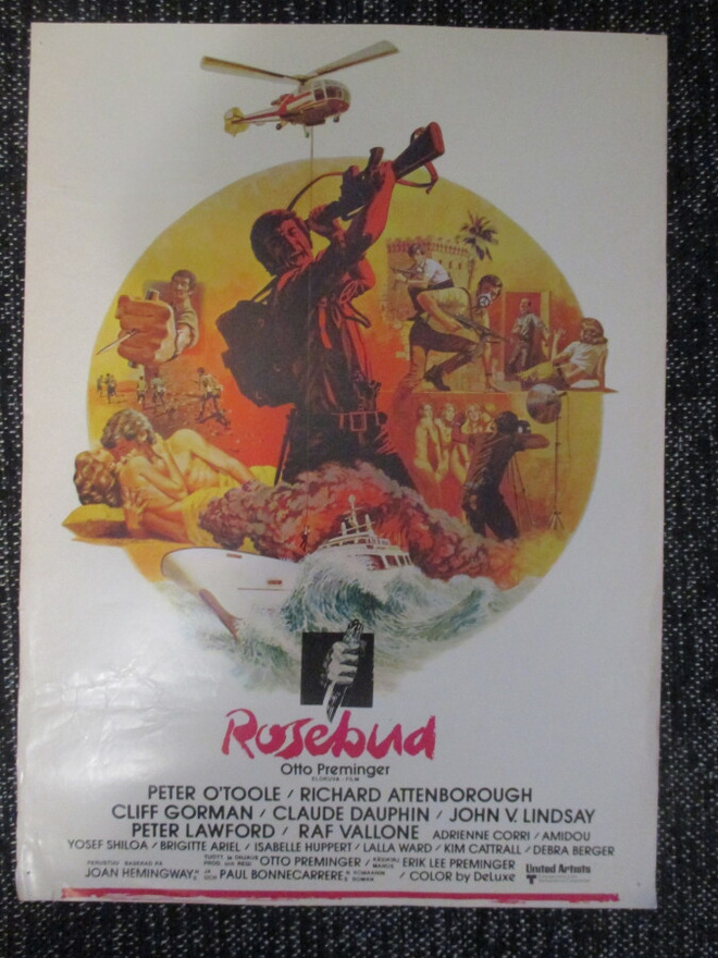 Rosebud (Otto Preminger, 1974) - vanha elokuvajuliste