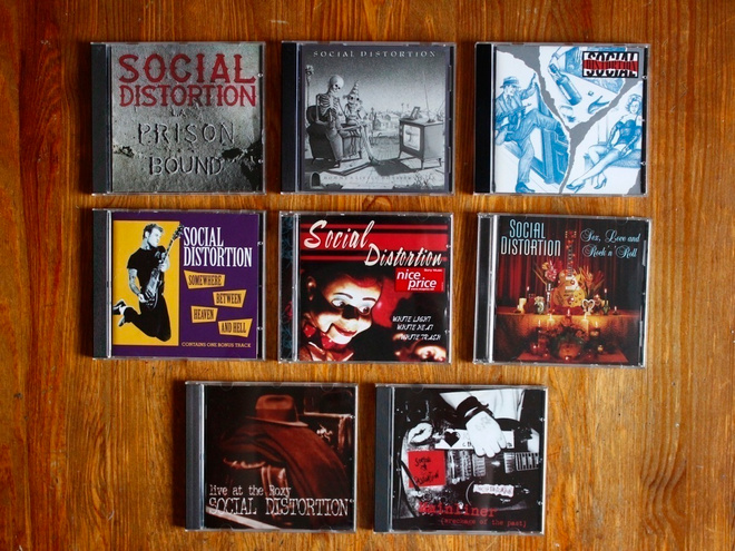 Social Distortion CD-albumipaketti 9 kpl