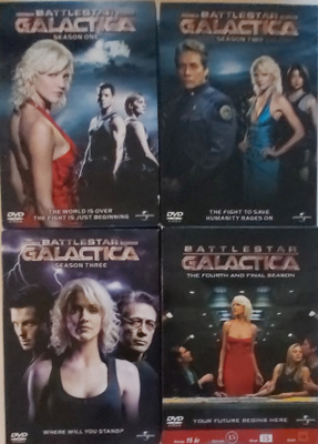 TAISTELUPLANEETTA GALACTICA / BATTLESTAR GALACTICA 1-4 DVD